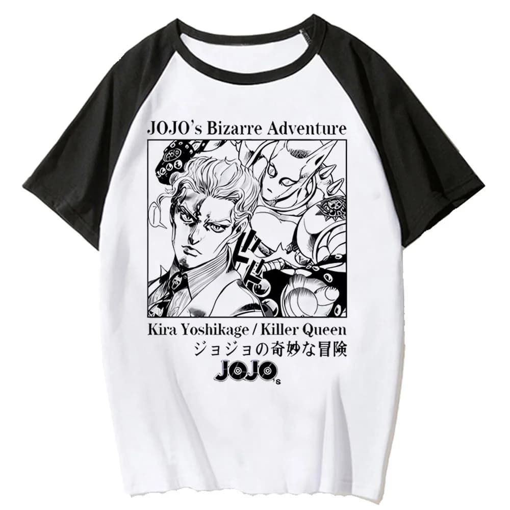 Jojo Bizarre Adventure top tees teen graphic Breathable Colorful Pop Culture top tees Y2k graphic Classic Grunge Trendy