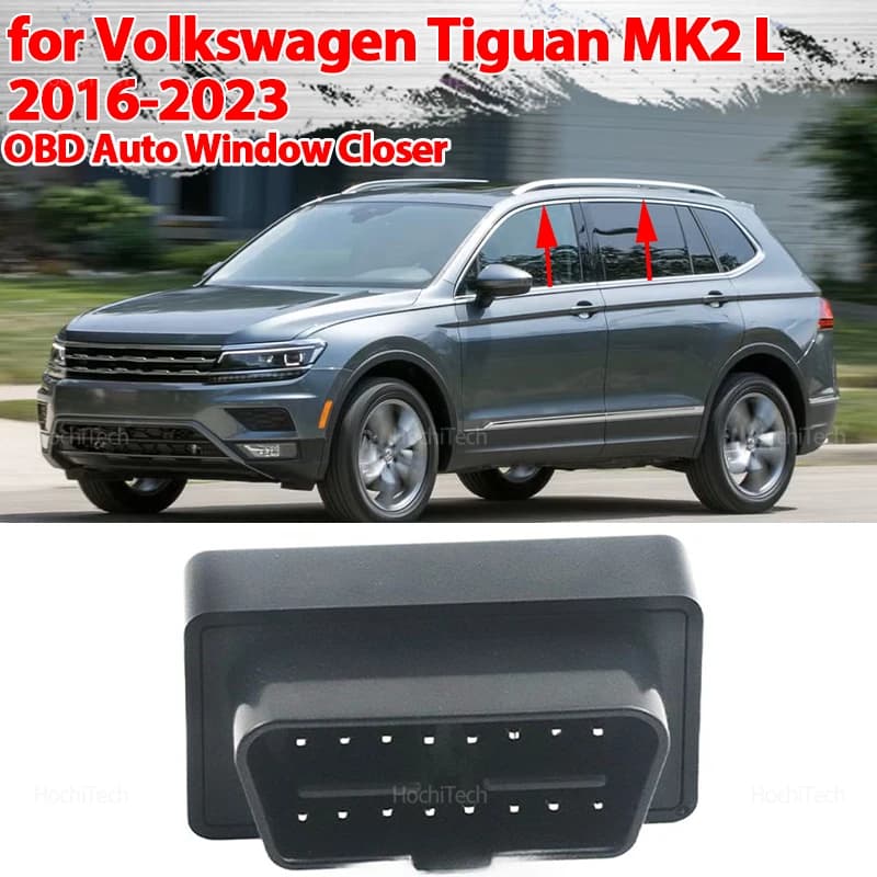 Centralina OBD per Apertura e Chiusura Automatica Finestrini Auto per Volkswagen VW Tiguan MK2 L 2016-2020 2021 2022 2023
