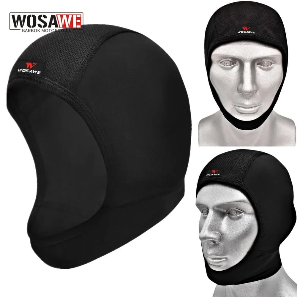 WOSAWE Unisex Motorcycle Sunset Bike Men's Covers Bike Cross Bike Helmets Quick Drying Breathable Indoor Lining Copper