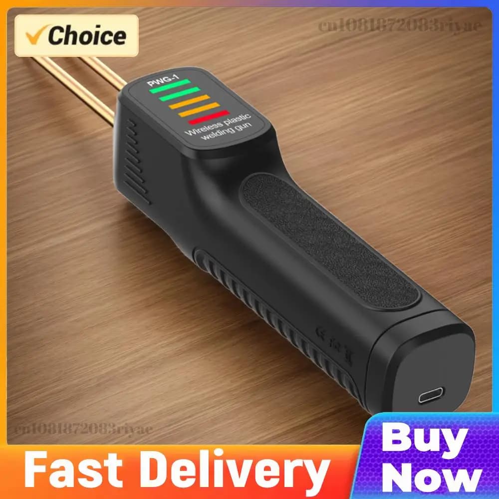 300W Plastic Welding Machine 200pcs Hot Stapler PVC Welder Gun Heat Gun Plastic Welding Kit for Car Bumper Repair Tools