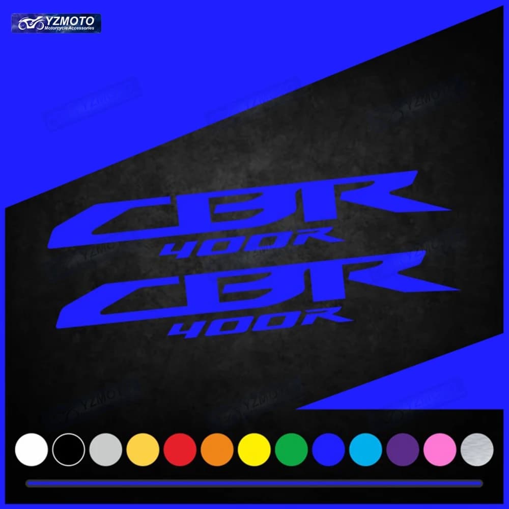For Honda CBR400R accessories motorcycle sticker decal fuel tank body carenature motor windscreen helmet logo decorative stickers