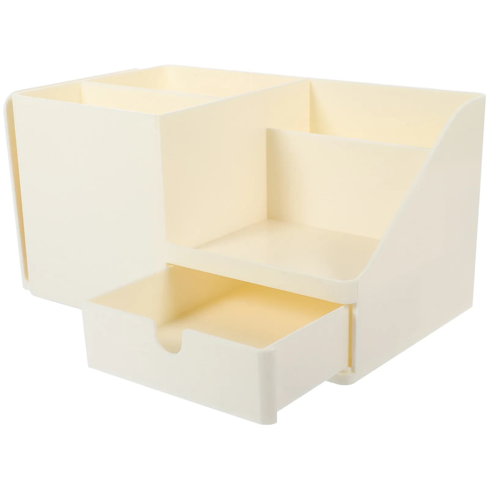 Makeup Organizer Compact Storage Box Safe Light Material Desktop Pen Brush Holder Cosmetics Storage Case for Vanity