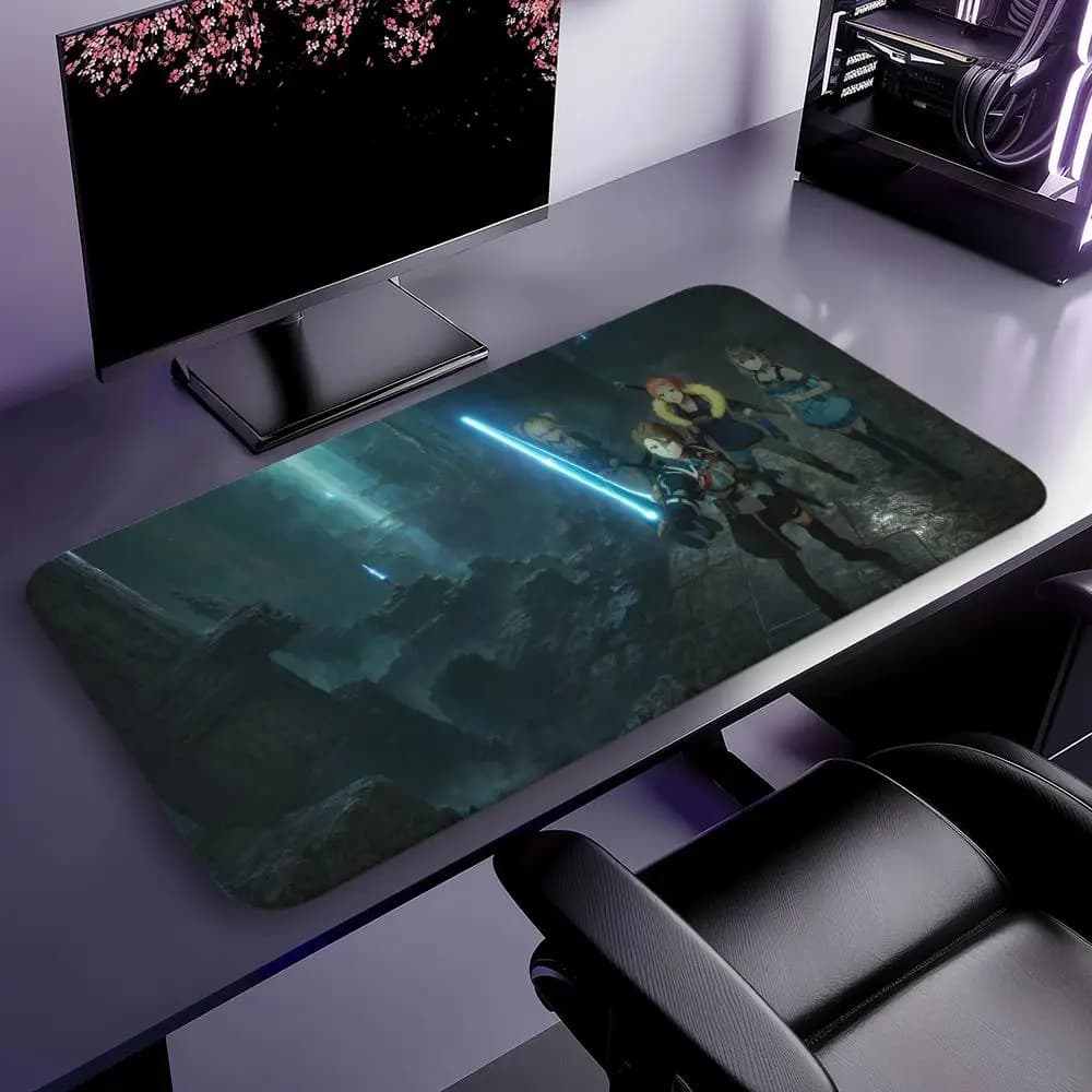 ECHOES OF AINCRAD Mouse Pad Keyboard Mouse stitch Mouse pad,Gaming Accessories,Long Desk Mats,PC Parts XXL90x40cm