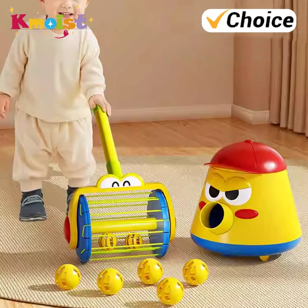 Set Giocattolo per Bambini con Aspirapolvere, Lancia Bolle Elettrico e Annaffiatoio, Giocattoli Educativi per Bambini, Regali di Natale