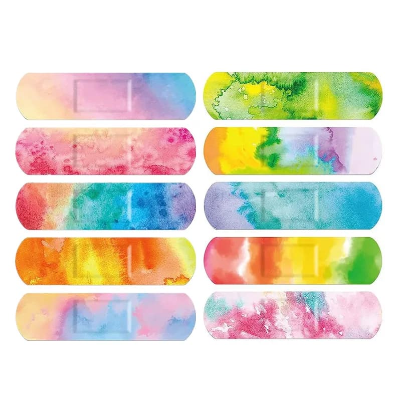 10 pz/set cerotto colorato con motivo a nuvola cerotto per ferite in PE per nastro adesivo strisce di pronto soccorso Patch per bende adesive impermeabili