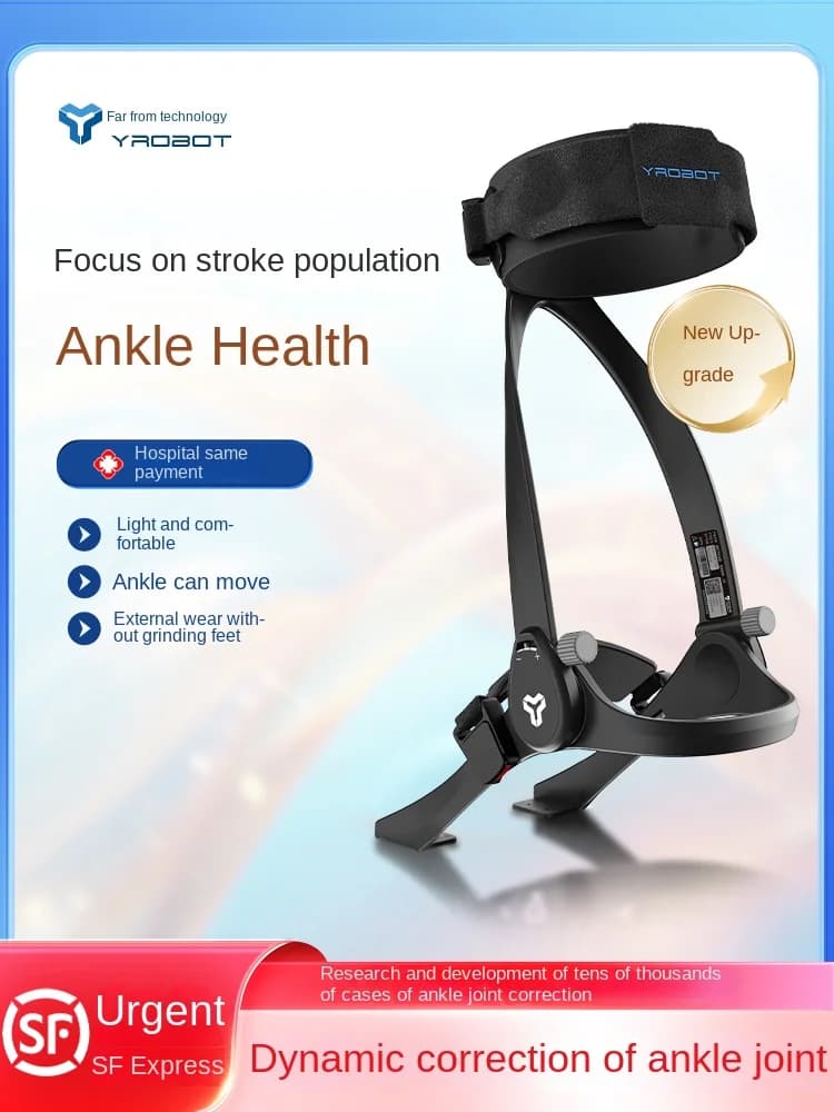 Supporto Ergonomico per Caviglia e Piede, Stabilizzatore Flessibile Ausiliario per la Camminata, per Uso Quotidiano
