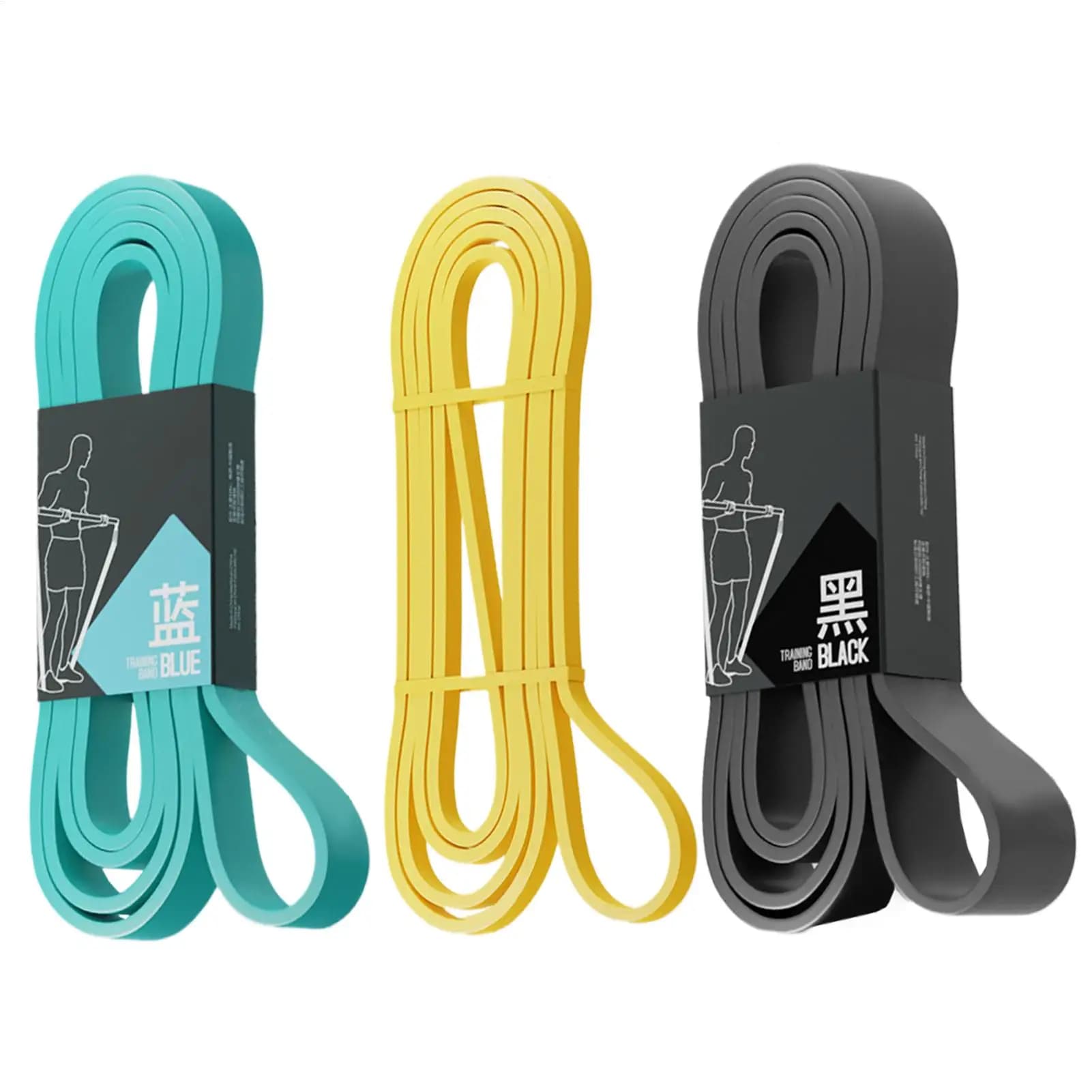 Workout Resistance Bands Elastic Stretching Strength Training Pull Up Elastic Bands For Exercise For Women Men Home Gym Pilates