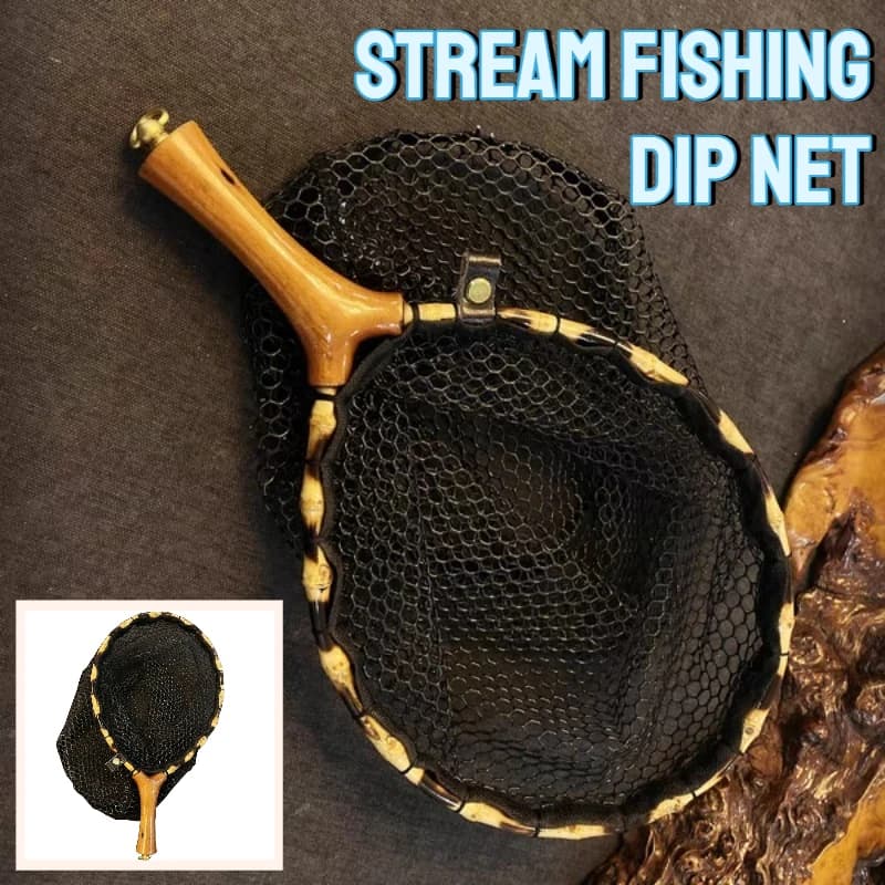 Reti da Pesca per Torrenti all'Aperto, Leggere e Multifunzionali, Portatili, Ultra-leggere e Durevoli, Attrezzatura e Accessori per la Pesca