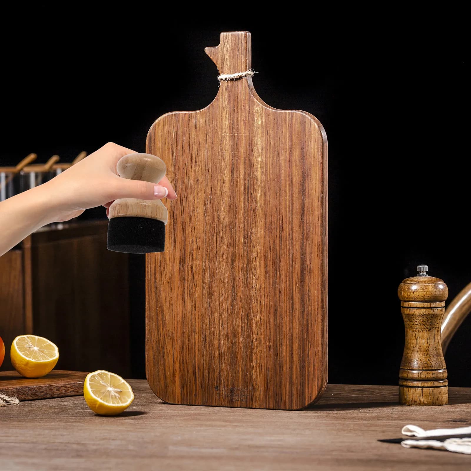 Cutting Board Oil Wax Applicator Sturdy Reliable Oil Wax Application Kitchen Chopping Board Care Instrument Kitchen Gadget
