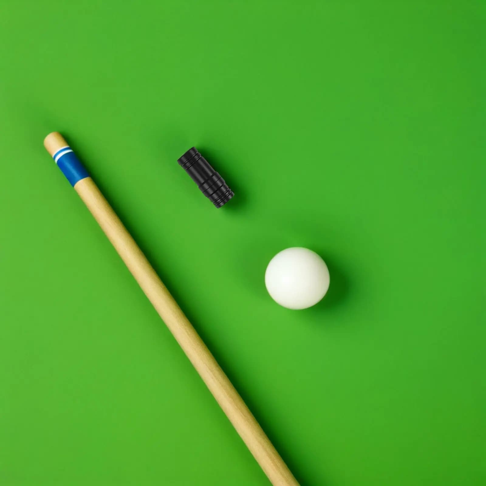 Set di 3 Protezioni per Giunti Stecca da Biliardo 3/8x10 in Plastica Nera Leggera, Tappi Filettati di Ricambio per Stecche da Biliardo