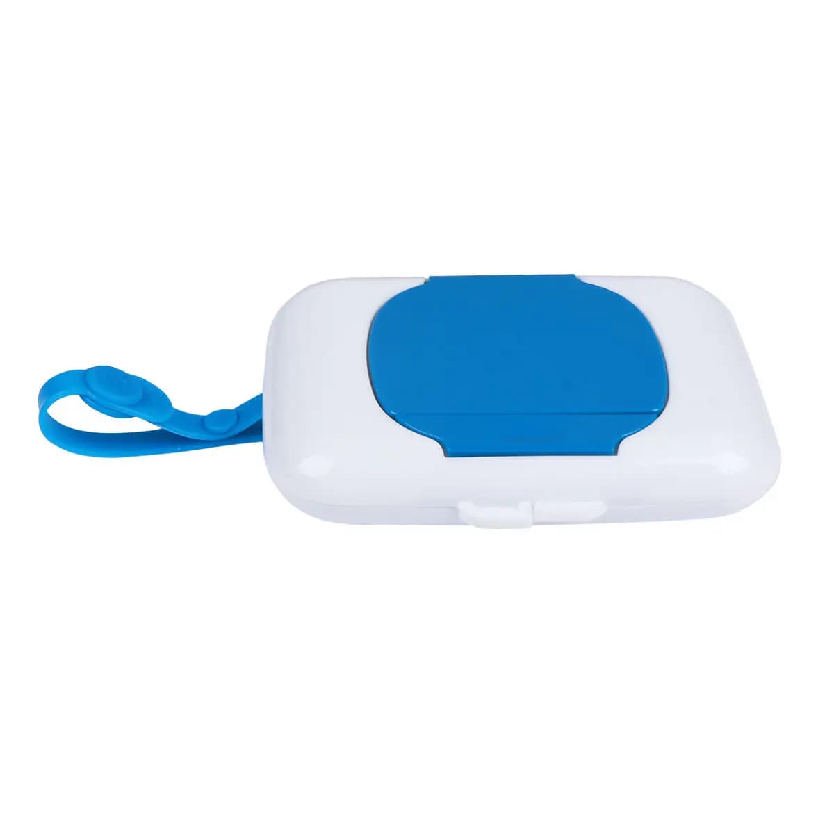 Contenitore per Salviette Umidificate per Bambini, Portatile in Silicone con Gancio per Cintura, Scatola Porta Salviette per Viaggi all'Aperto, Materiale Compatibile con Borse per Pannolini