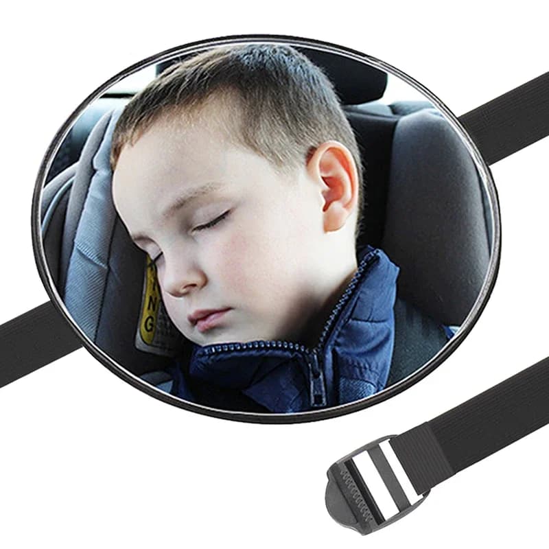 NUOVO specchio per auto per bambini Vista di sicurezza Specchio per sedile posteriore Bambino rivolto verso la stanza posteriore Cura infantile Monitor di sicurezza quadrato per bambini Accessori per auto