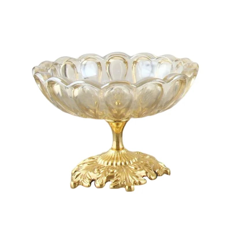 Nordic style home ornament fruit plate dried fruit plate candy plate model house decoration