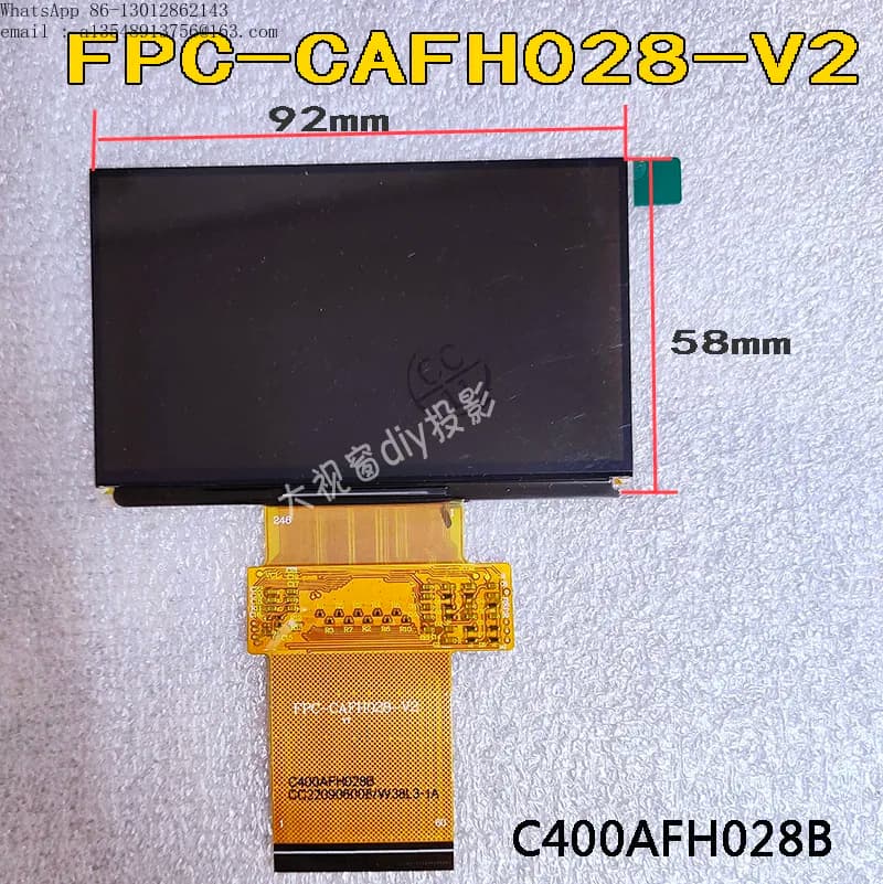 Projector accessories, projector LCD screen 1080P