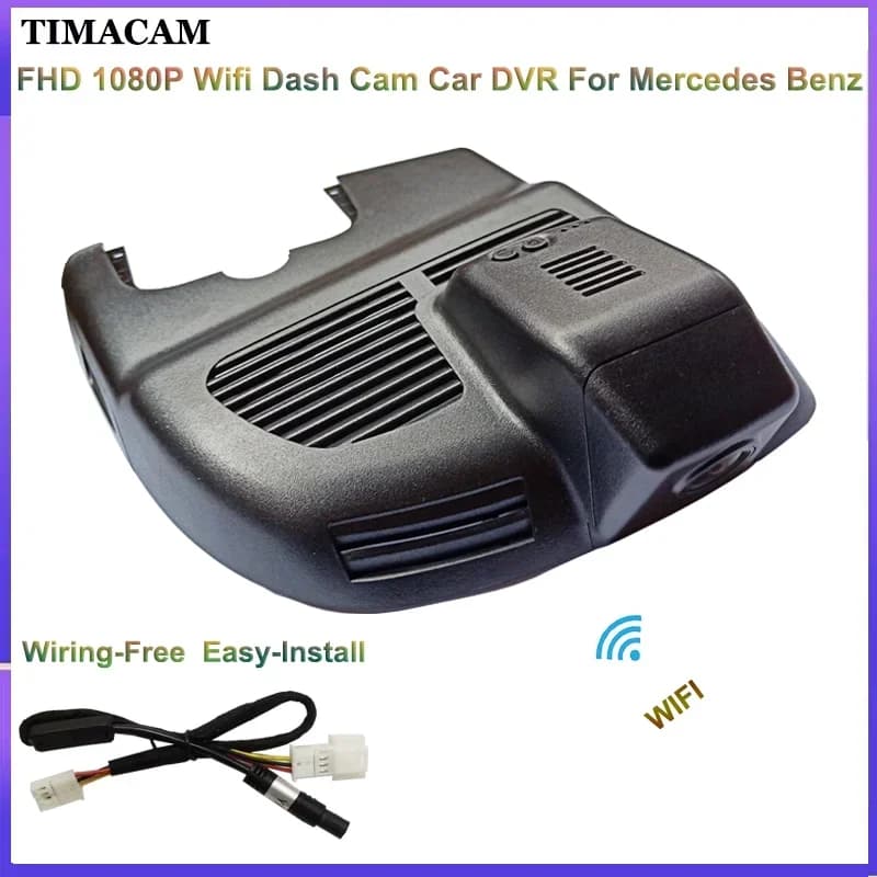 Plug and Play HD 1080P Wifi Dvr per auto per Mercedes Benz CLA w117 GLA x156 Classe A w177 w176 gla cla 220 220d 250 a45 amg Dash Cam