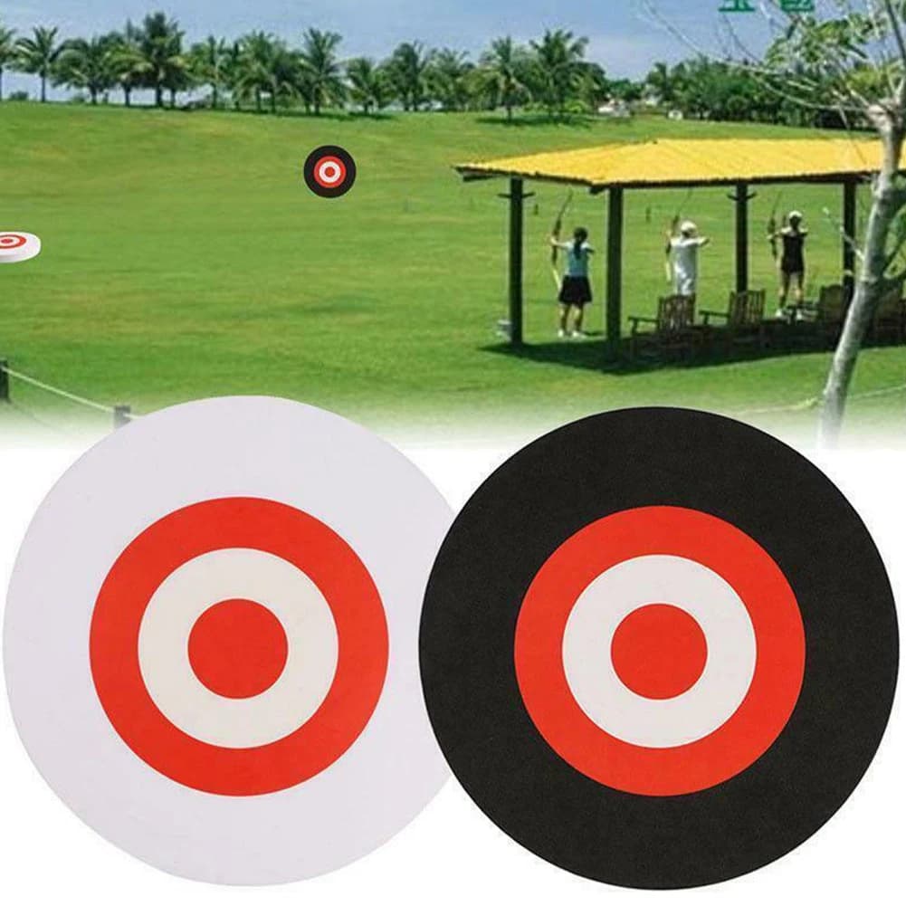 Archery Target Replacement Professional 25cm EVA Mobile Archery Target for Outdoor Bow Arrow Practice Training