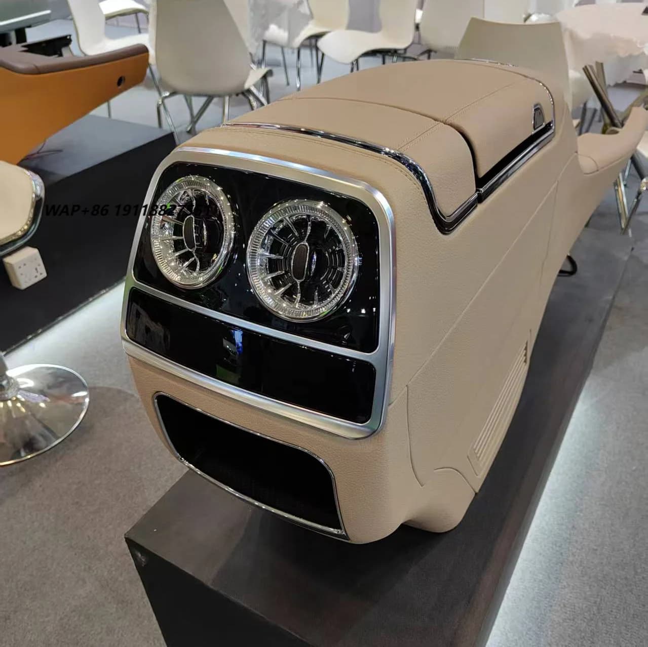 Style Armrest Box with Refrigerator Central Console for Vito Vclass W447 V250 V300 Viano