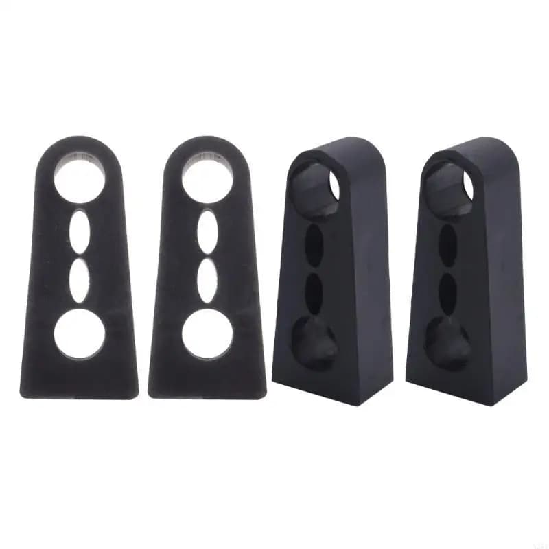 Set 4 tappetini per vibrazioni della porta del veicolo Inserti silenzioso per porte per Lada X37f
