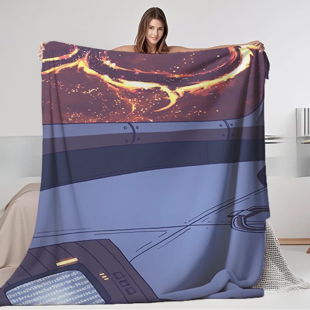 Covered in flannel 547 days Shooting blanket with ethnic design fading resistant sheet Covers that do not spread for older cars