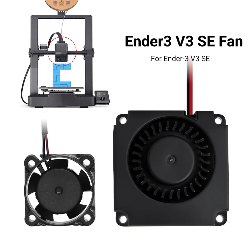 Fan Ender 3 V3 SE 4010 Fan DC 24V 2510 Axial cooling fan for 3D printer accessories replacement Ender 3 V3 SE