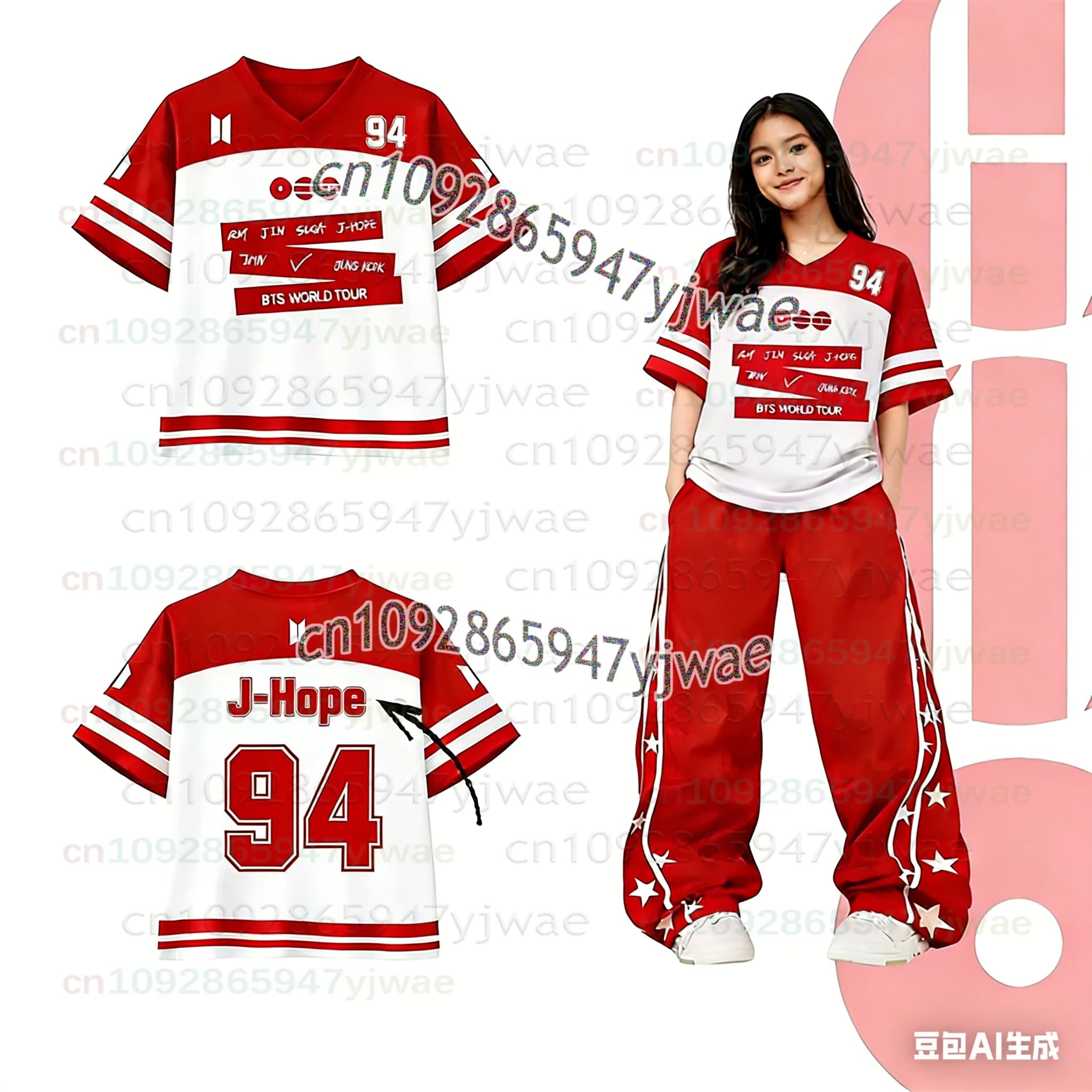 Maglietta Unisex 2026 We Are Back World Tour ARM, Manica Corta, Regalo per Fan, Moda Y2k, Top con Scollo a V, T-shirt Estiva per Uomo e Donna