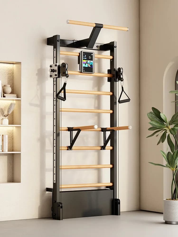 Barra per trazioni regolabile in altezza e larghezza, attrezzatura personalizzata per allenamento fitness indoor