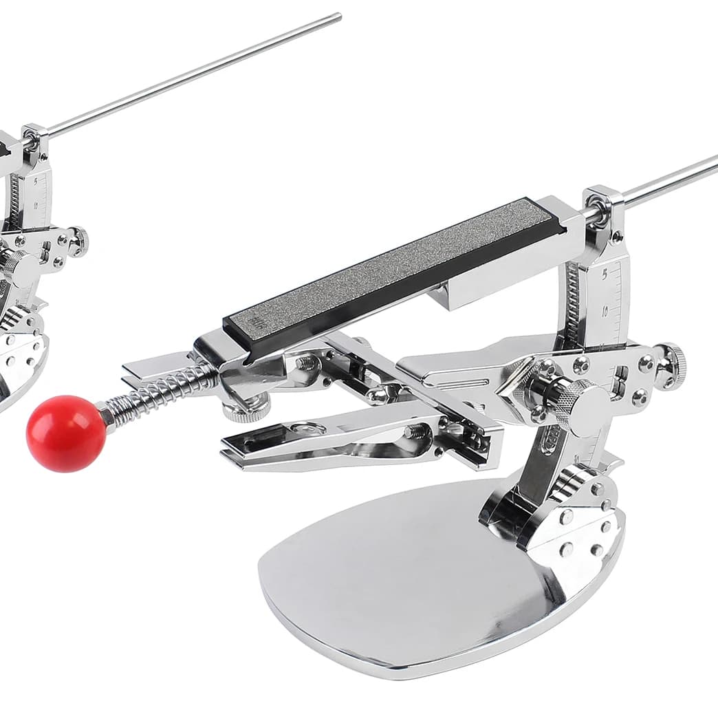 1Set 360° Flip High Precise Knife Sharpener Professional Aluminium Fixed Angle Sharpening Frame Grinder Sharpening Tool