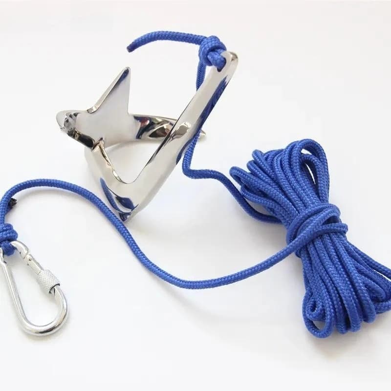 for Stainless Steel 316 Anchor Boat Kayak Inflatable Floating Sampan Dinghy