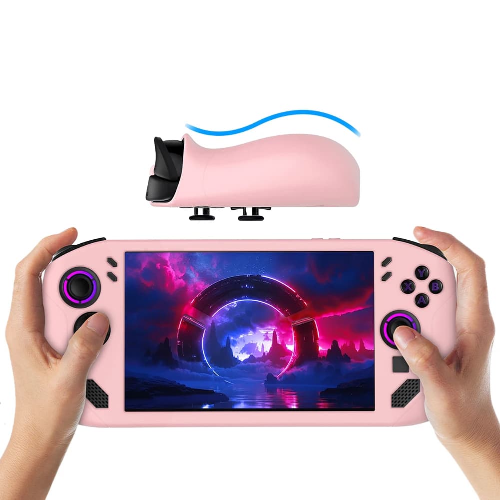Custodia Protettiva in Silicone Anti-Graffio e Anti-Caduta per Console da Gioco Portatile Legion Go S