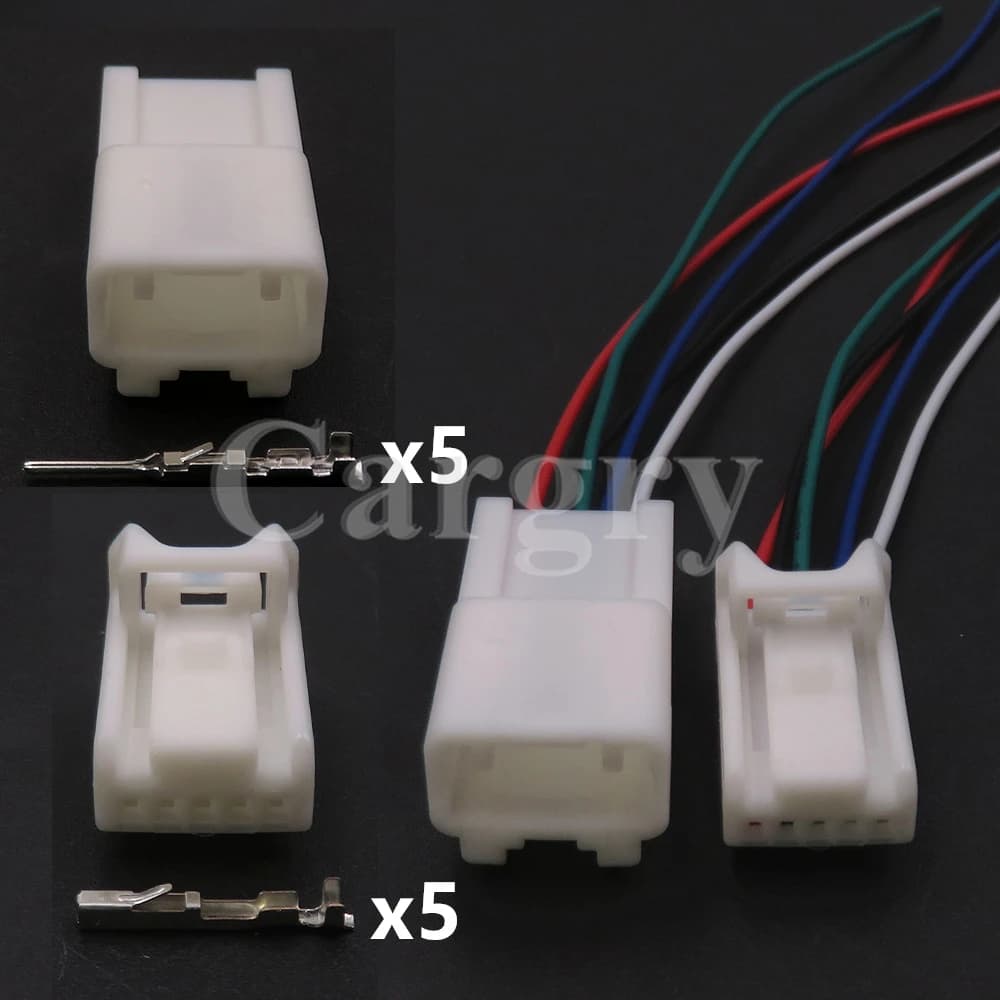 1 Set 5P 6098-3802 90980-12365 90980-12366 6098-3810 connettore cablaggio regolazione altezza luminosità faro Automobile