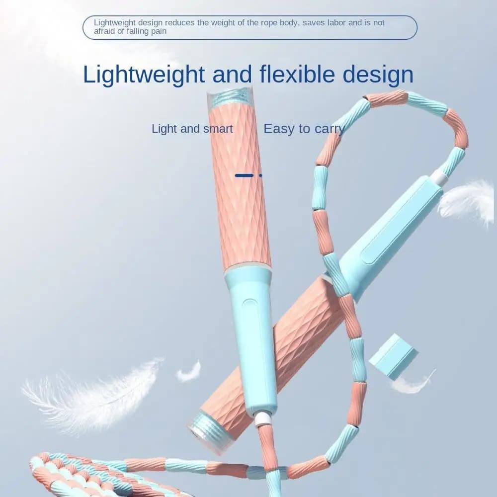 Adjustable Jumping Cord with Soft Beads, Anti-Group, Lightweight, for Training, Environmental Protection