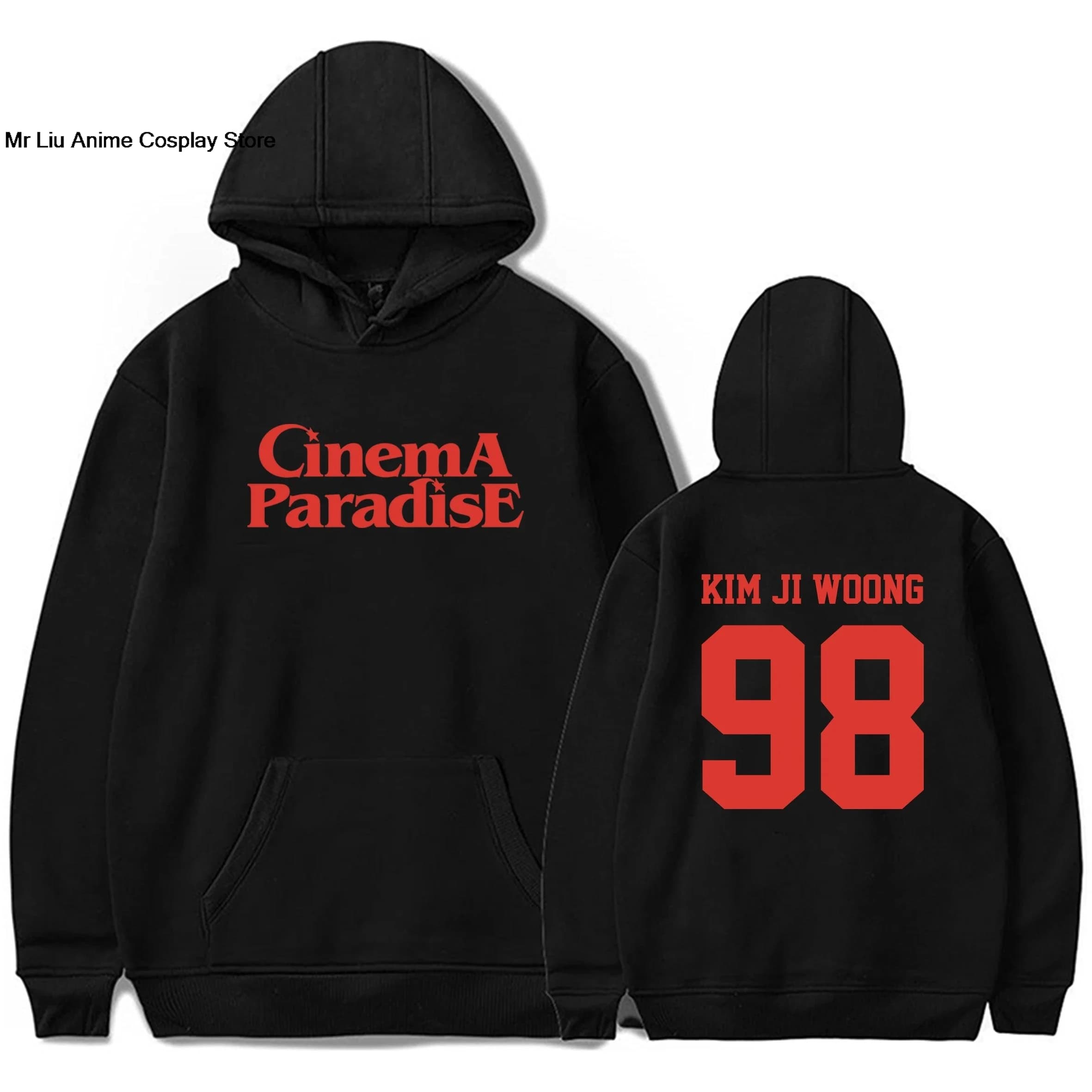 Oversize KPOP ZB1 CINEMA PARADISE Hoodie for Women/Man, Streetwear Hip Hop