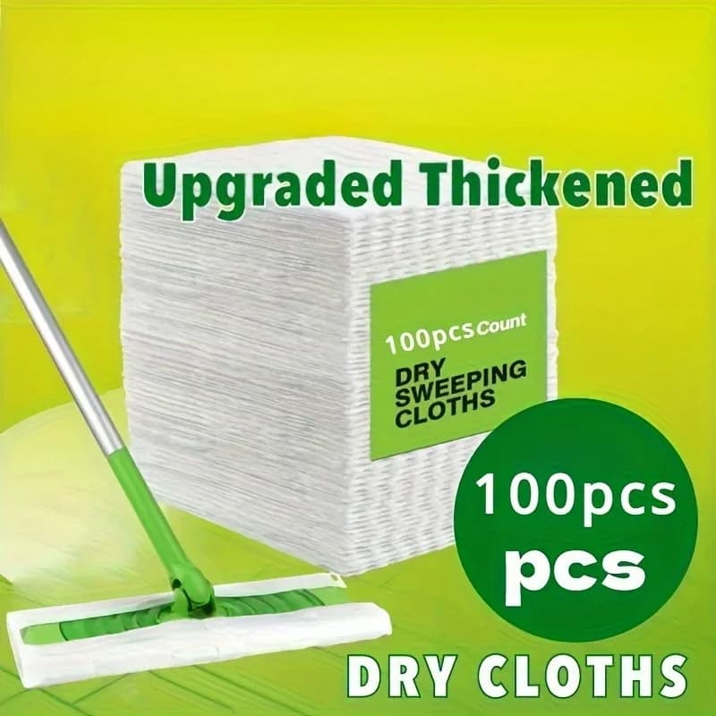 Dry cleaning cloth - Dusting mop pad, suitable for home and office, convenient cleaning solution, office cleaning supplies