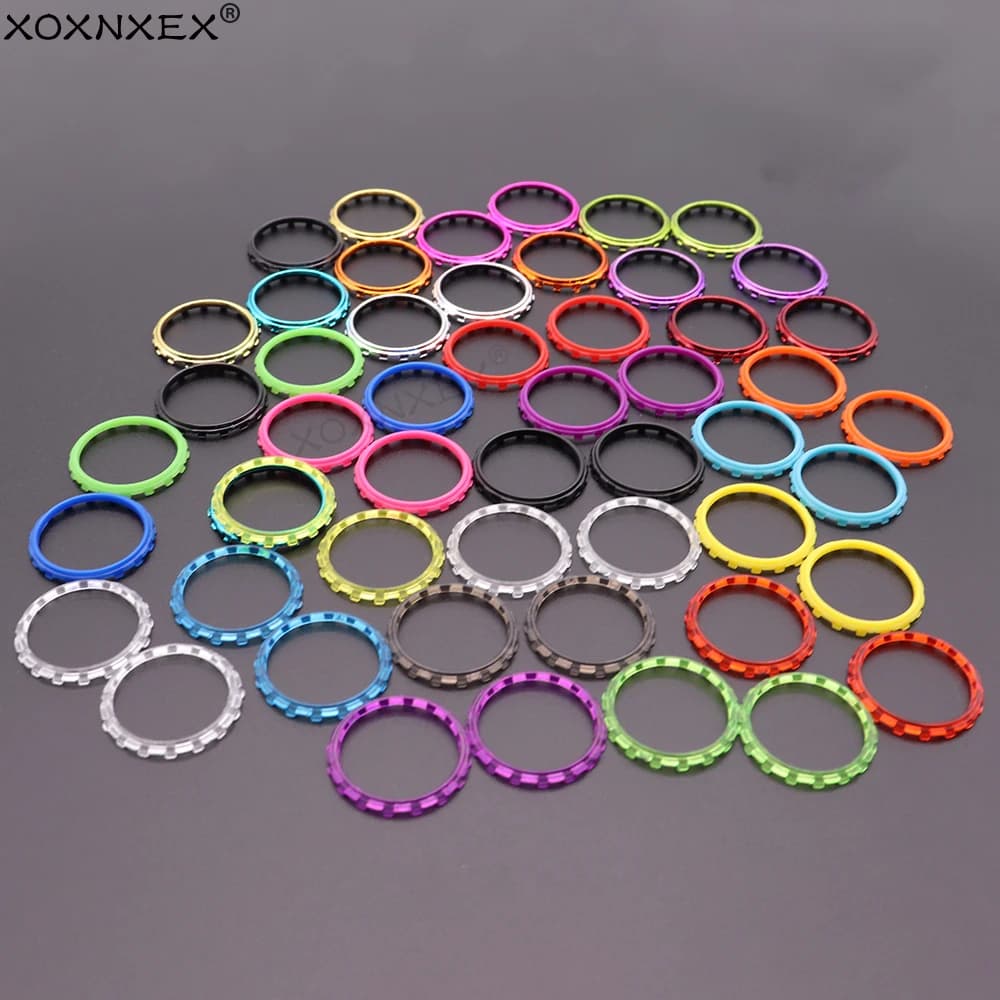 XOXNXEX 1 paio = 2 pezzi Accessori di ricambio in plastica Anelli di accento per Sony per controller Dualsense 5 PS5