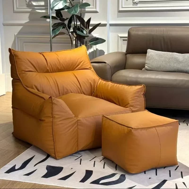Comfy Lounge Bean Bag Sofas Recliner Living Room Sleeping Bean Bag Sofas Relaxing Lazy Bag Puffs Asiento Nordic Furniture