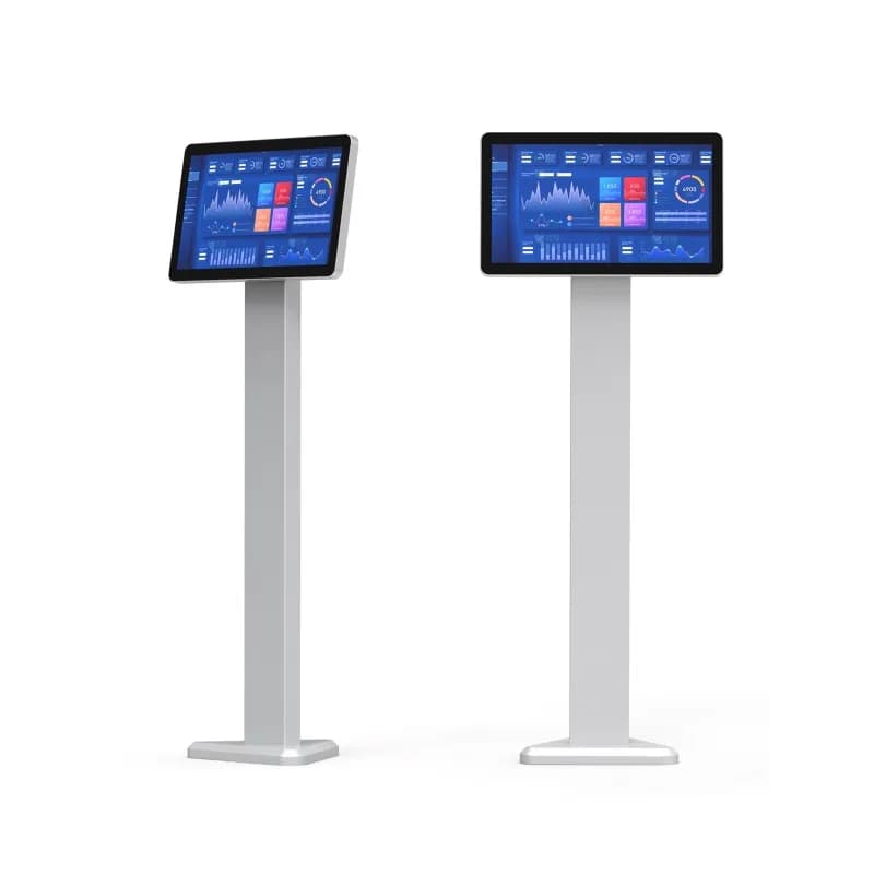 Distributore automatico indipendente da 21,5 pollici, macchina di pagamento automatica con lettore di carte NFC, chiosco per ordini fast food