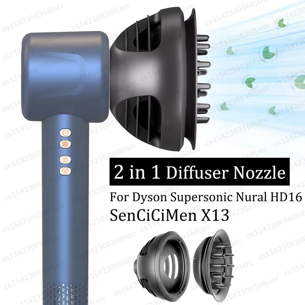 2 in 1 New Diffuser Ugello for Dyson Supersonic Nural HD16 SenCiciMen X13 Hair Dryer Accessories