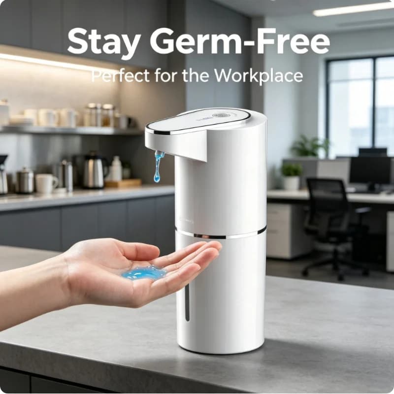 New Rechargeable Intelligent Sensor Soap Dispenser Contact Free Wall Mounted Vertical Bubble Hand Sanitizer Machine Multi Speed