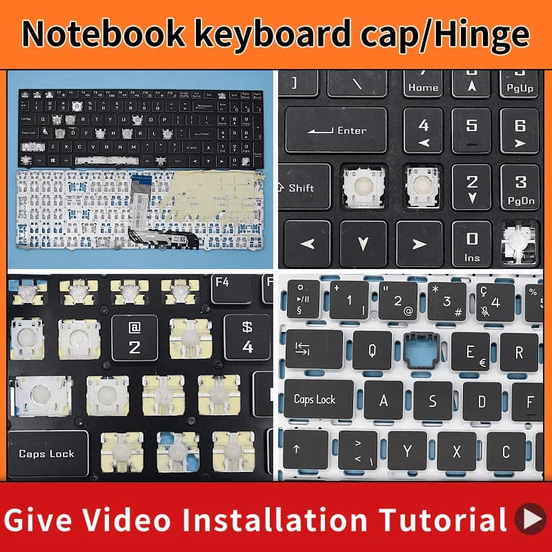 Replacement Key Cap Hinge For Gigabyte Gaming G5 GD/ G5 KD/ G5 MD/ G5 KC-5US1130SH G7 KC G7 GD G7 MD Laptop Keyboard KeyCap