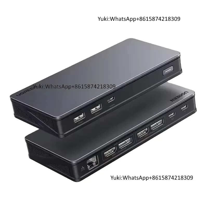 CM615 UGREEN Revodok Pro 209 9 in 1 USB C Docking Station Display Link Dual 4K 60hz USB Hub for book Laptop