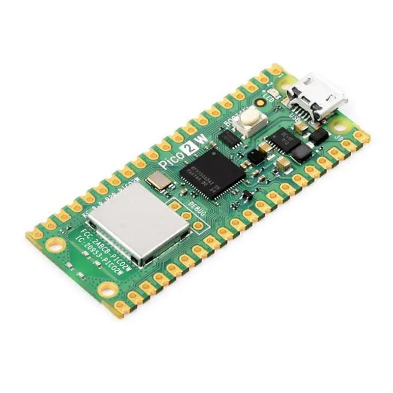 Y23A-For development card microcontroller Raspberry Pi Pico 2 W, based on the RP2350 chip, supports WIFI and Bluetooth
