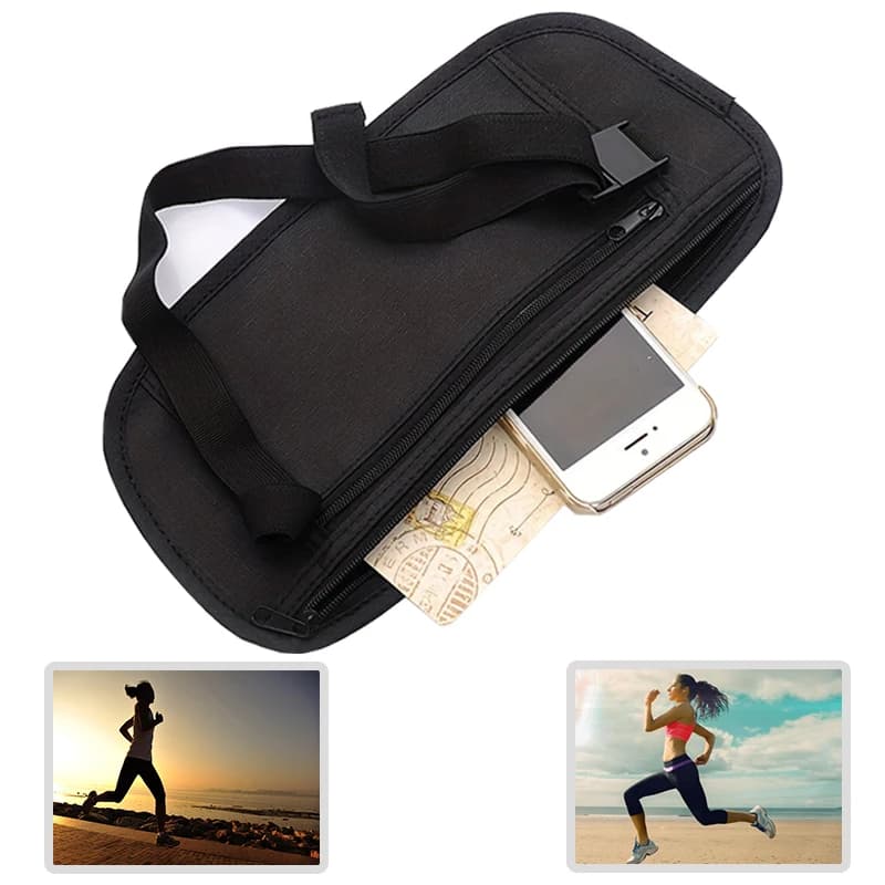 Invisible Travel Waist Bag Waist Bag for Money Hidden Security Wallet Gifts Waist Waist Bag