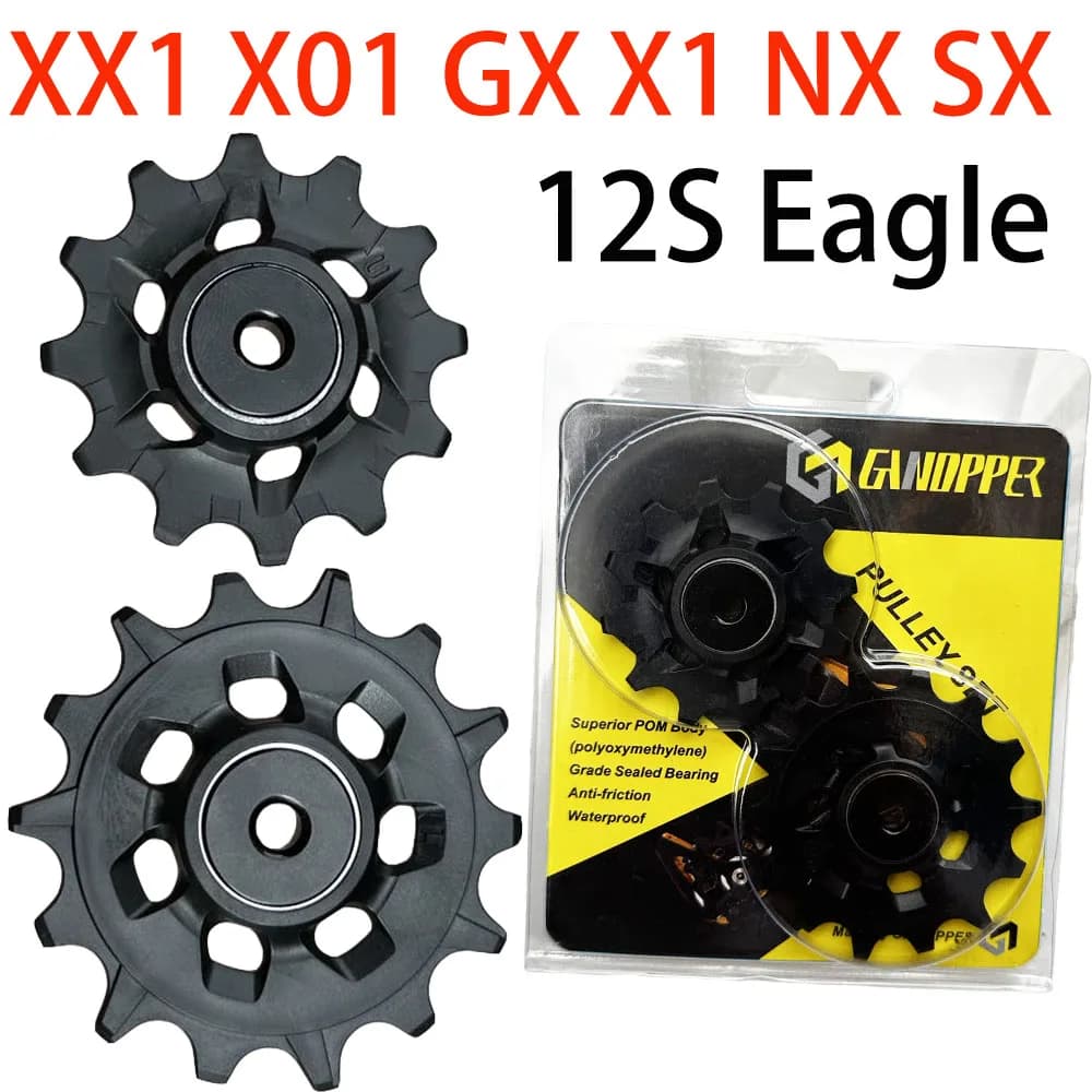 12T 14T Deragliatore Posteriore Puleggia Ruota Jockey Cuscinetto di Tenuta Bici Da Strada Puleggia Rullo 12s Per Sram Eagle XX1 X01 X1 GX NX 12 v Parte