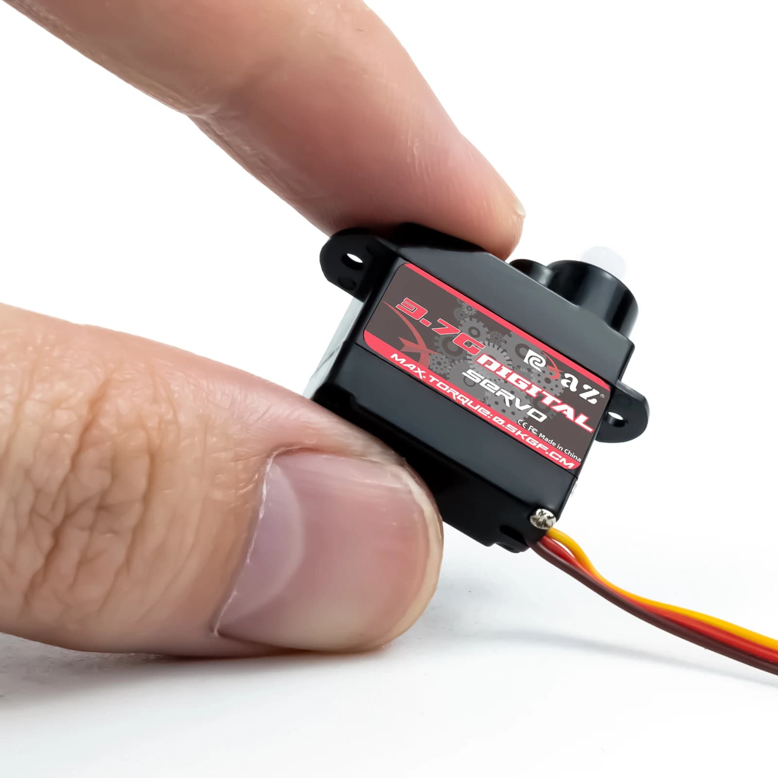 RCXAZ 2g 3,7g 4,3g Micro Servo Digitale 180 ° Rotazione per parti di aggiornamento servo RC ad ala fissa per mini elicottero per aereo RC