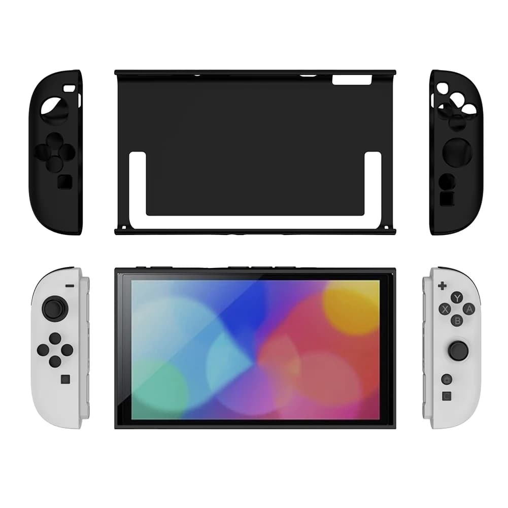 Custodia in TPU per Nintendo Switch 2, Cover Ergonomica con Impugnatura, Protezione Antiurto e Antigraffio