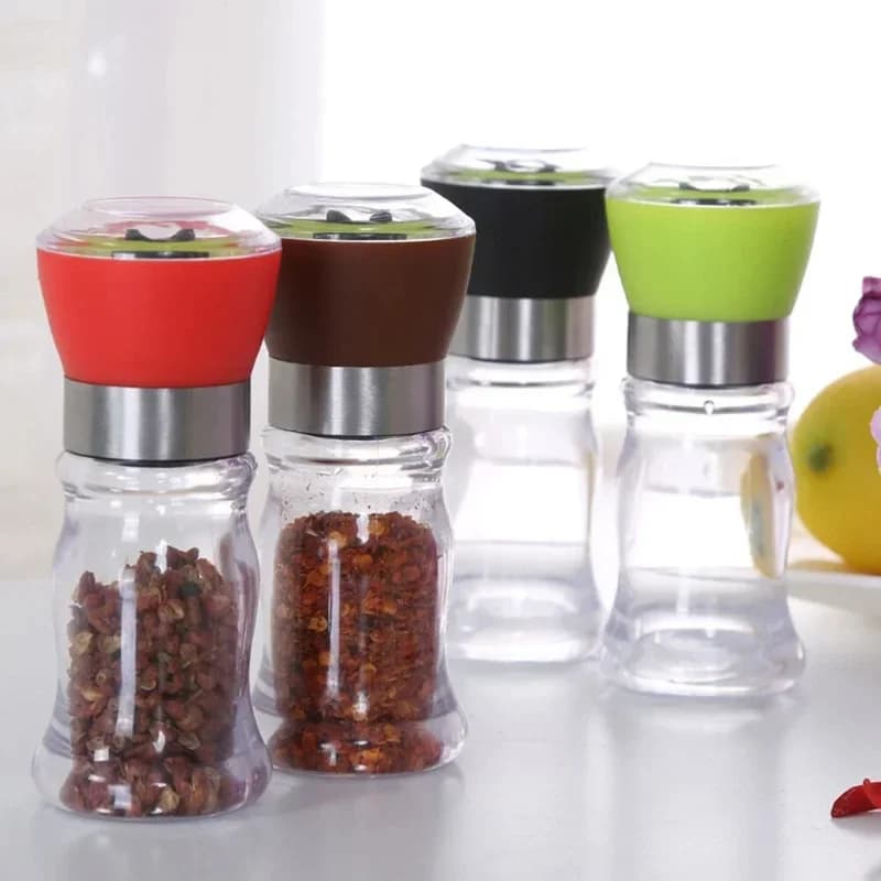 Hot New Handy Mulino manuale Macinapepe e sale Condimento Peper Spezie Grani Macinini Porcellana Macinazione Core Mill Utensili da cucina
