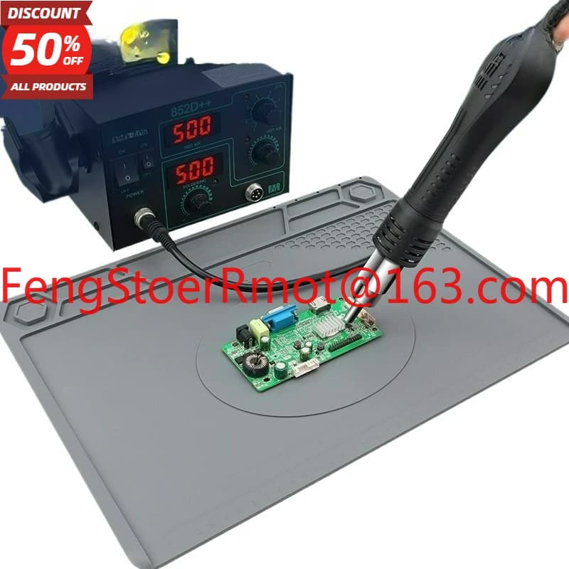Mobile phone computer repair workbench pad Heat insulation pad Multifunctional silicone pad Odorless heat gun welding work mat