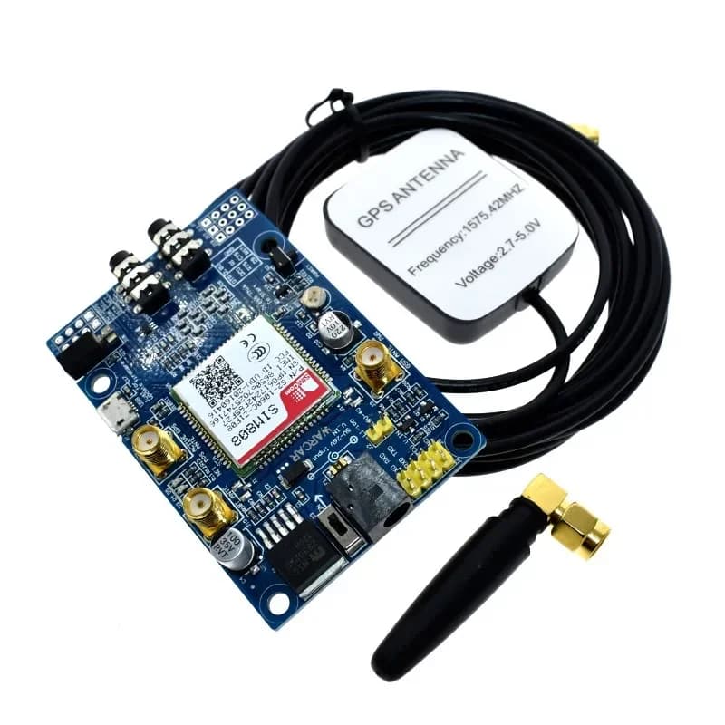 Scheda di sviluppo GPS GSM GPRS Modulo SIM808 IPX SMA con antenna GPS Supporto Raspberry Pi Scheda SIM 2G 3G 4G