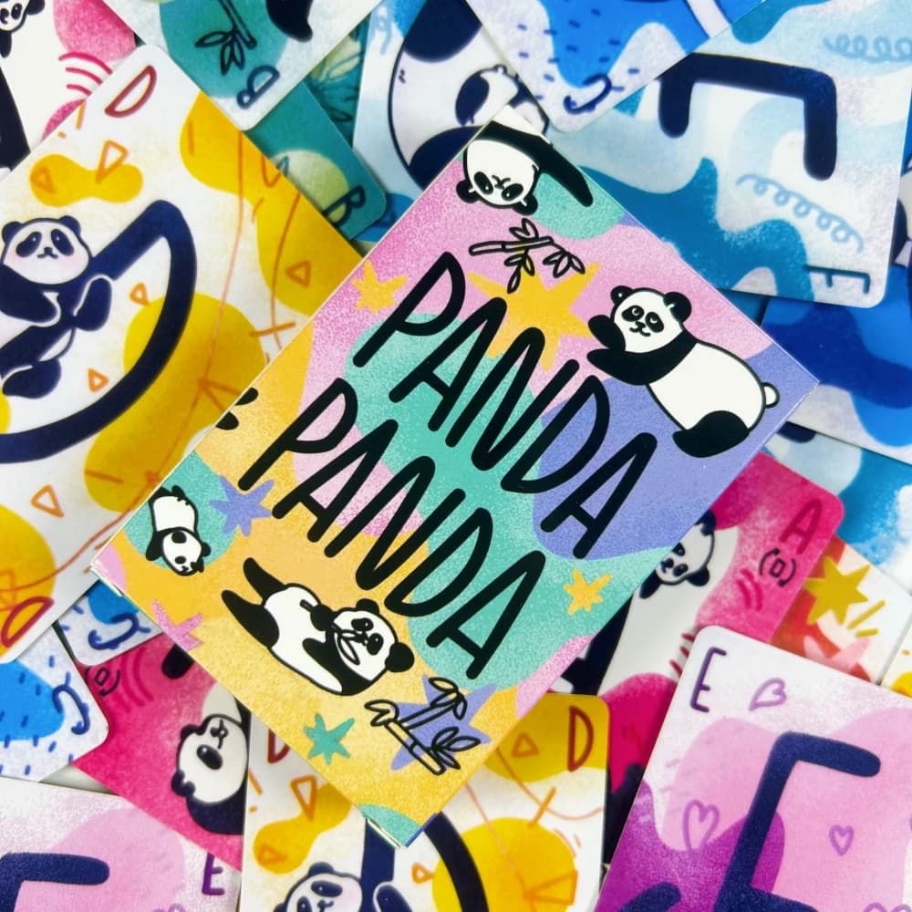 Panda Panda Cards Game Deck, versione inglese, gioco da tavolo per feste e puzzle