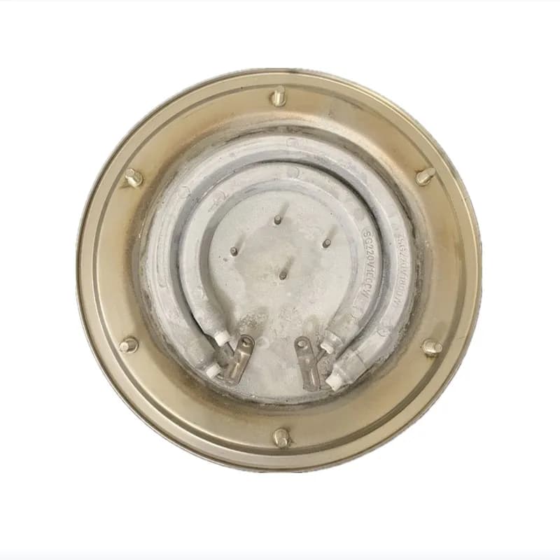 Electric kettle heating element 220V, stainless steel round, for electric heater bucket, heater plate, spare parts for heater.